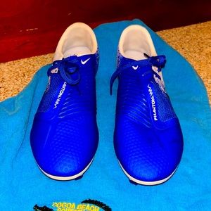 NIKE Phantom Pro FG ‘White Racer Blue’ sports cleat